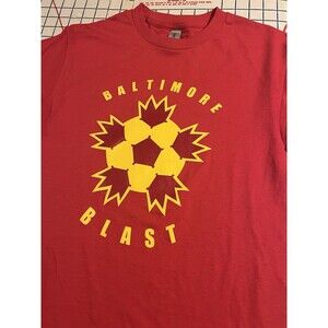 Baltimore Blast Indoor Soccer Team Logo MASL Short Sleeve T-Shirt SMALL Arena